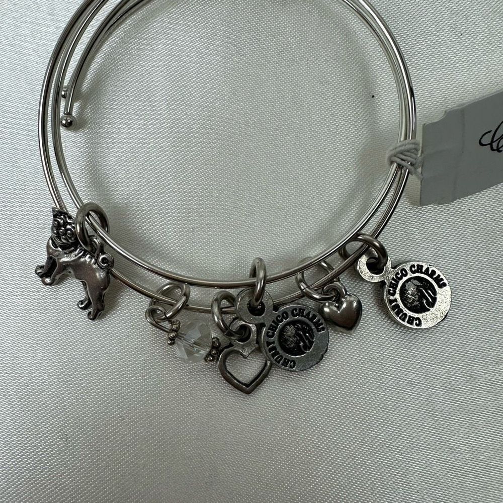 Chubby‎ Chico pug charm bracelet NWT